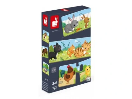 JANOD Puzzle Trionimo 10x3 dílky