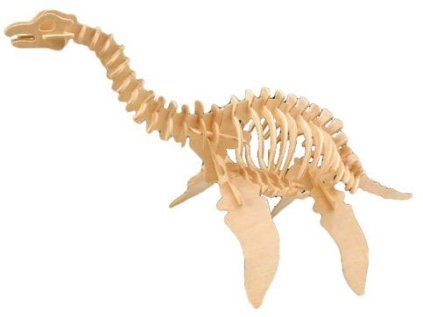 WOODEN TOY , WCK 3D puzzle Plesiosaurus