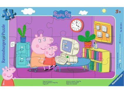 puzzle prasatko peppa 15 dilku 155000
