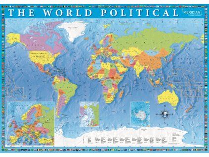 puzzle politicka mapa sveta 2000 dilku 52628