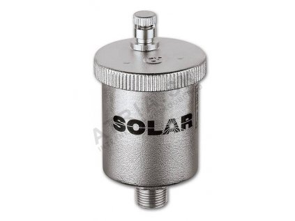 Odvzdušňovací a uzatvárací ventil - pre solárne systémy, 3/8" IVAR.OVS SOLAR