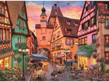 RAVENSBURGER Puzzle Bavorský sen 500 dílků