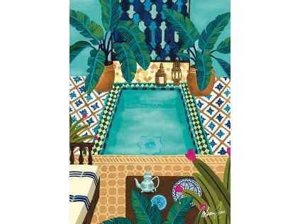 puzzle modry riad 1000 dilku 237815