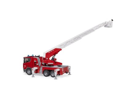 Bruder Hasičské auto Scania s rebríkom - poškodený obal