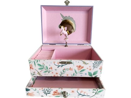 Hrací šperkovnice Jednorožec