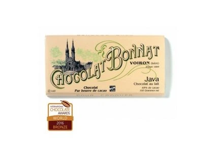 Milk chocolate Bonnat Java 65%