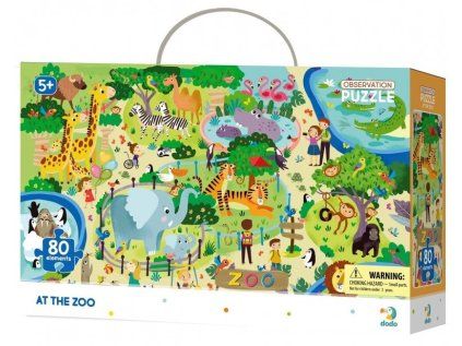 puzzle zoo 80 dilku 114748