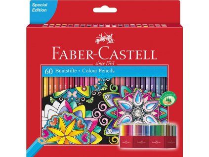 pastelky sestiboke 60ks 97778