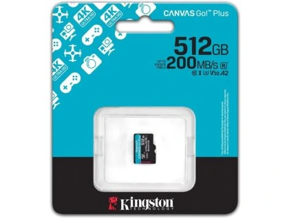KINGSTON Micro SDXC CANVAS GO! Plus Gen4 512GB