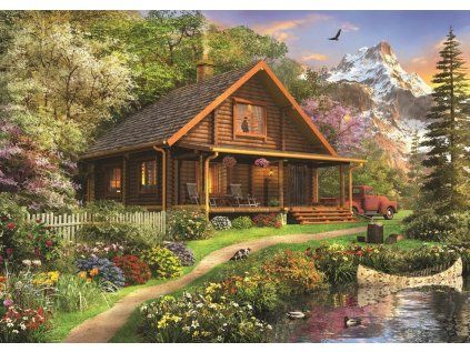 puzzle srub 1500 dilku 178624