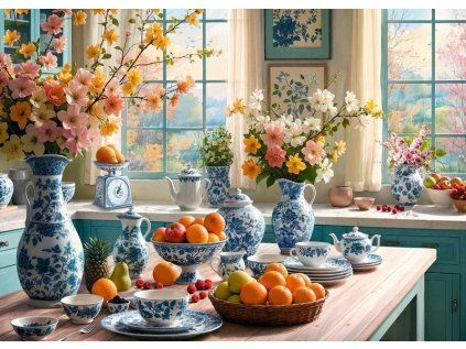 puzzle rano v me kuchyni 2000 dilku 252124