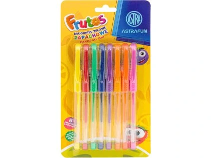 ASTRA Sada gelových per s vůní 8ks