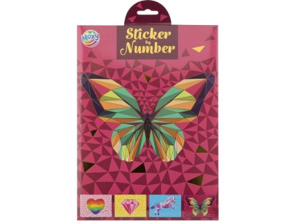 nalepovani podle cisel 1 ks mix 260694