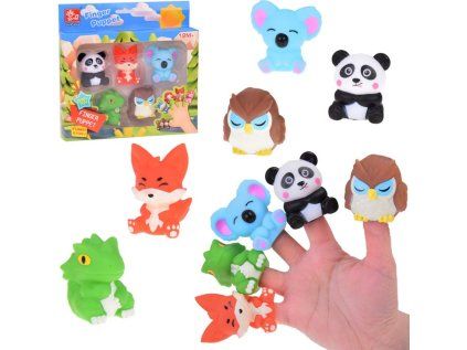 sada prstovych manasku zviratka ze zoo 5 ks 250706