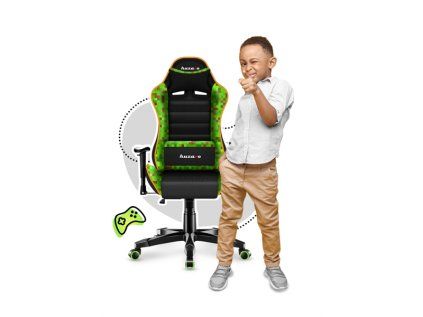 HUZARO Ranger 6.0 Pixel Mesh detská herná stolička