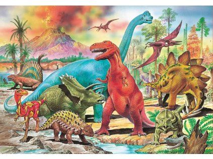 puzzle dinosauri 100 dilku 117502