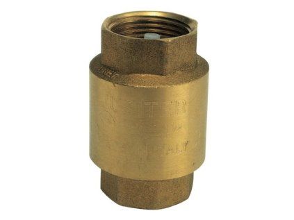 check valve, nylon interior, vertical 4"