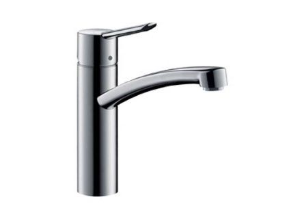 sink standing mixer tap, fixed spout, FOCUS S, chrome