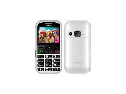 Evolveo EasyPhone XS biela / 2.2" / 0.3MP / SOS / microSDHC