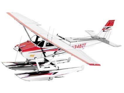 3d puzzle cesna 182 floatplane 43234
