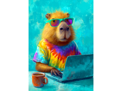 puzzle cool kapybara 1000 dilku 263083