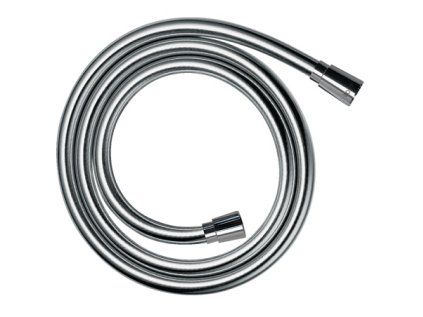 shower hose, plastic, Isiflex, 125cm, chrome