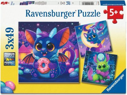 puzzle mala dablice 3x49 dilku 264030
