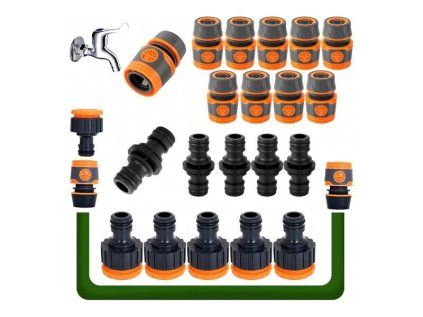 Sada spojok 1/2" a 3/4" LXMR2202 20ks