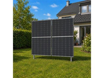 Plotová konštrukcia TIPA pre 2 solárne panely 910Wp