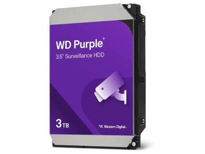 WD PURPLE 3TB/3,5"/128MB/26mm
