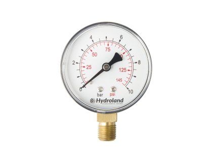 Vykurovacia technika Radiálny manometer 0 - 6 bar, 50 mm