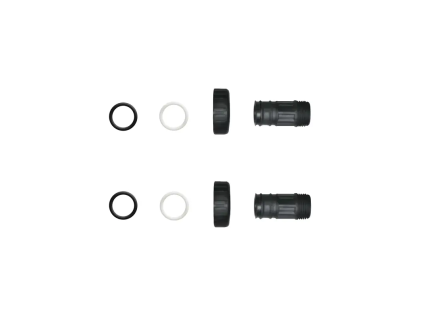 Raccord 1″ M BSPT pour tête de commande Clack - ensemble