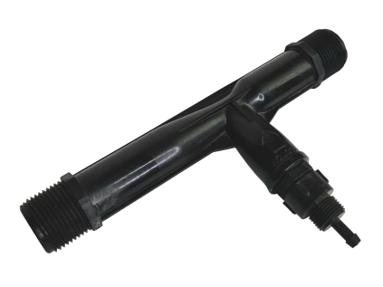 Dávkovací injektor 3/4", PVDF, 1 – 2 m³/h