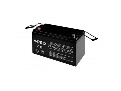 AGM akkumulátor 12V 100Ah V-PRO