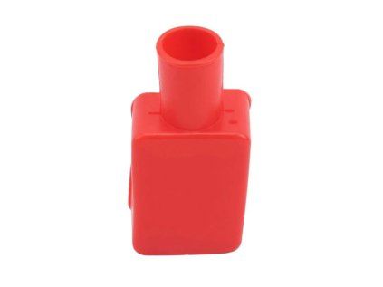 Protective cap for battery terminal red, size 55x35x20mm