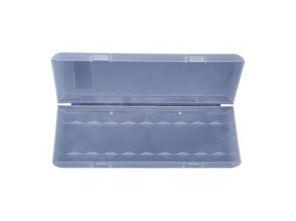 Box for 10 rechargeable 18650 batteries