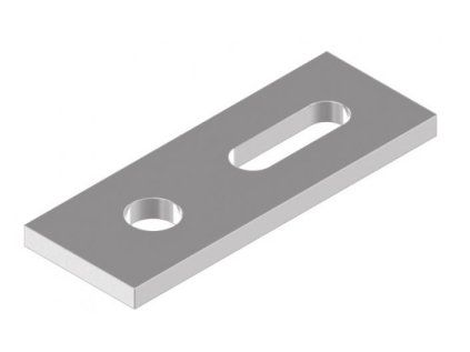 Mounting adapter for A2 combi screws (80x30x4)