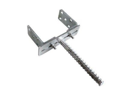 Adjustable U-bracket 0-200 mm