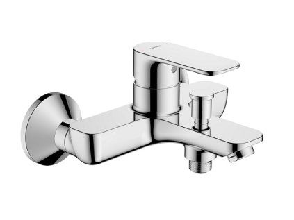 Mitigeur mural à commande bain/douche, HANSABASIC, chrome