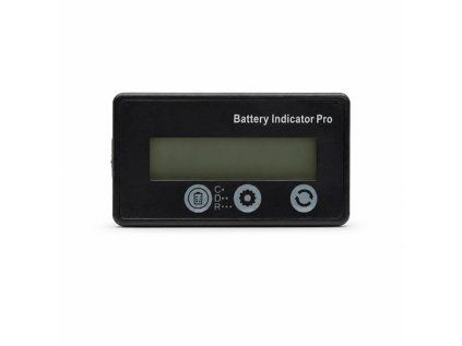 Fotovoltaický panel Voltmeter a indikátor kapacity batérie – displej JBD bez Bluetooth