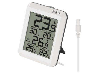 Digital termometer, trådlös sensor E0422