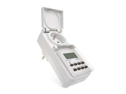 Timer - Digital outdoor socket IP44