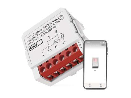 Module de commutation GoSmart IP-2201SZ, ZigBee, 1 canal