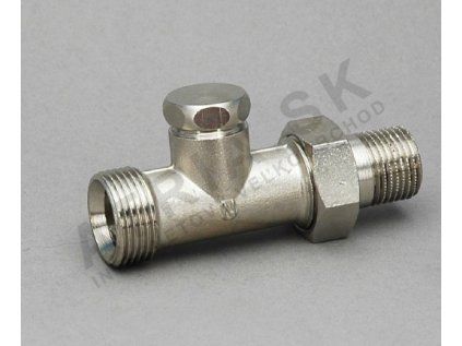 Radiator fitting, straight EK x 1/2"