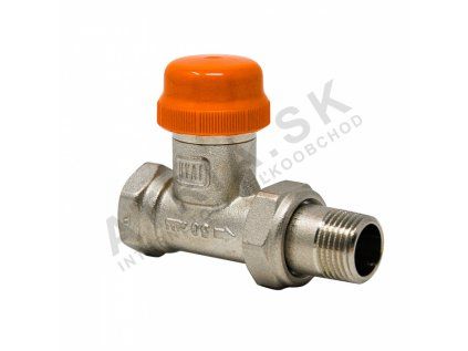 Vykurovacia technika Dynamický termostatický ventil s prednastavením - 1/2"; priamy