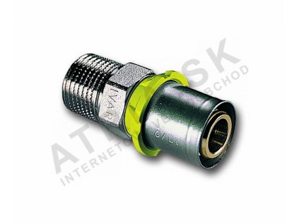 Přechodka PRESS-GAS - závit vnější, 1/2" M x 20  IVAR.PT 5608-GAS