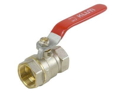 Ball Valve 1/2" FF,P for Water, Internal Thread, Lever