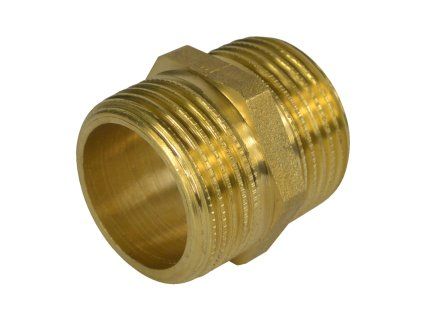 Einbaustecker 5/4" Messing, Messing-Gewindefitting für Wasseraufbereitung