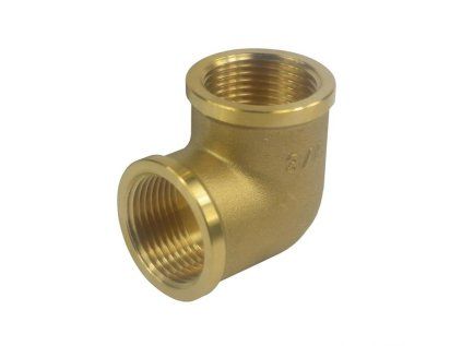 Elbow 1/2" FF brass, brass fitting for water