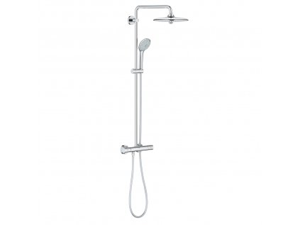 sprchový termostatický systém, 3-poloh.ručná a hlavová sprcha, hadica 1750 mm, EUPHORIA 260, chróm